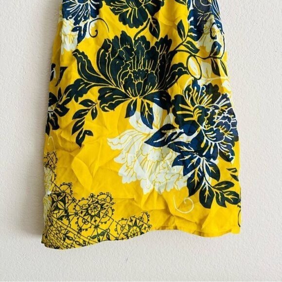 CAbi Style #286 Silk Blend Bali Floral Tank Top Women Small - Picture 6 of 10
